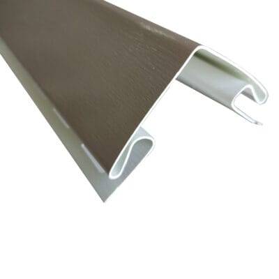 Esquinero exterior siding pvc color clay