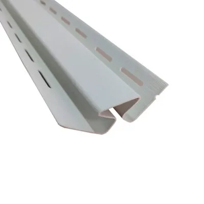 Esquinero interior siding PVC color blanco