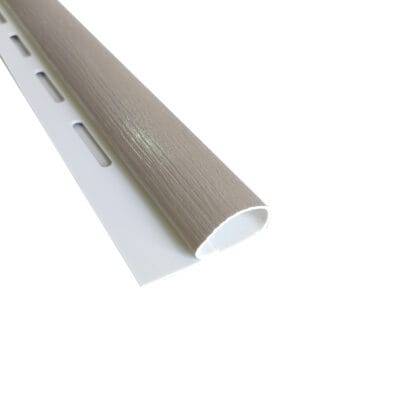 Termino siding pvc gris claro. Revestimiento exterior. Producto