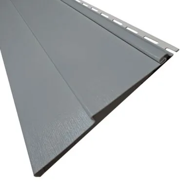 Venta de Siding PVC GREY económico y durable para remodelación de fachadas