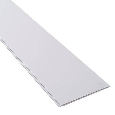 Cielo PVC. Panel cielo PVC blanco. Revestimiento interior.