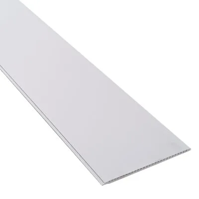 Cielo PVC. Panel cielo PVC blanco. Revestimiento interior.