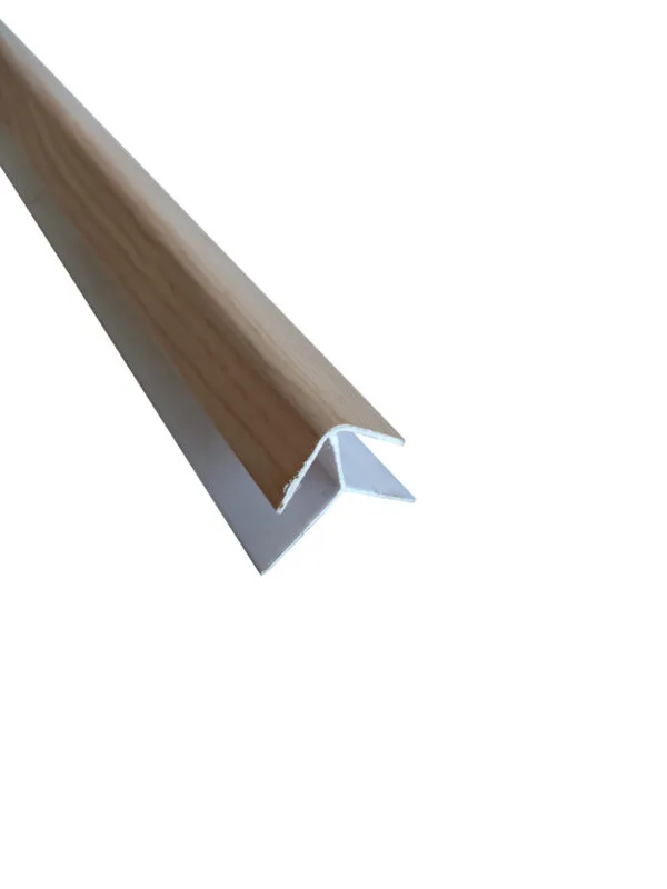 Esquinero exterior wallpanel bambú color almond.