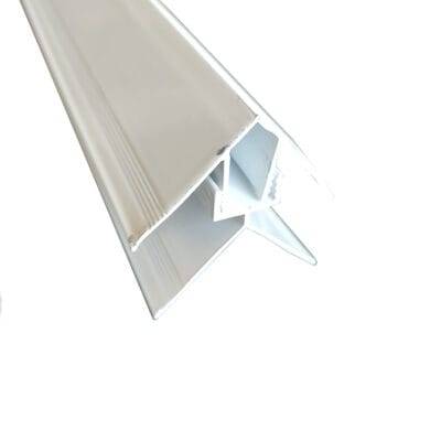 Esquinero Interior para siding metálico. Esquinero Interior siding metal.