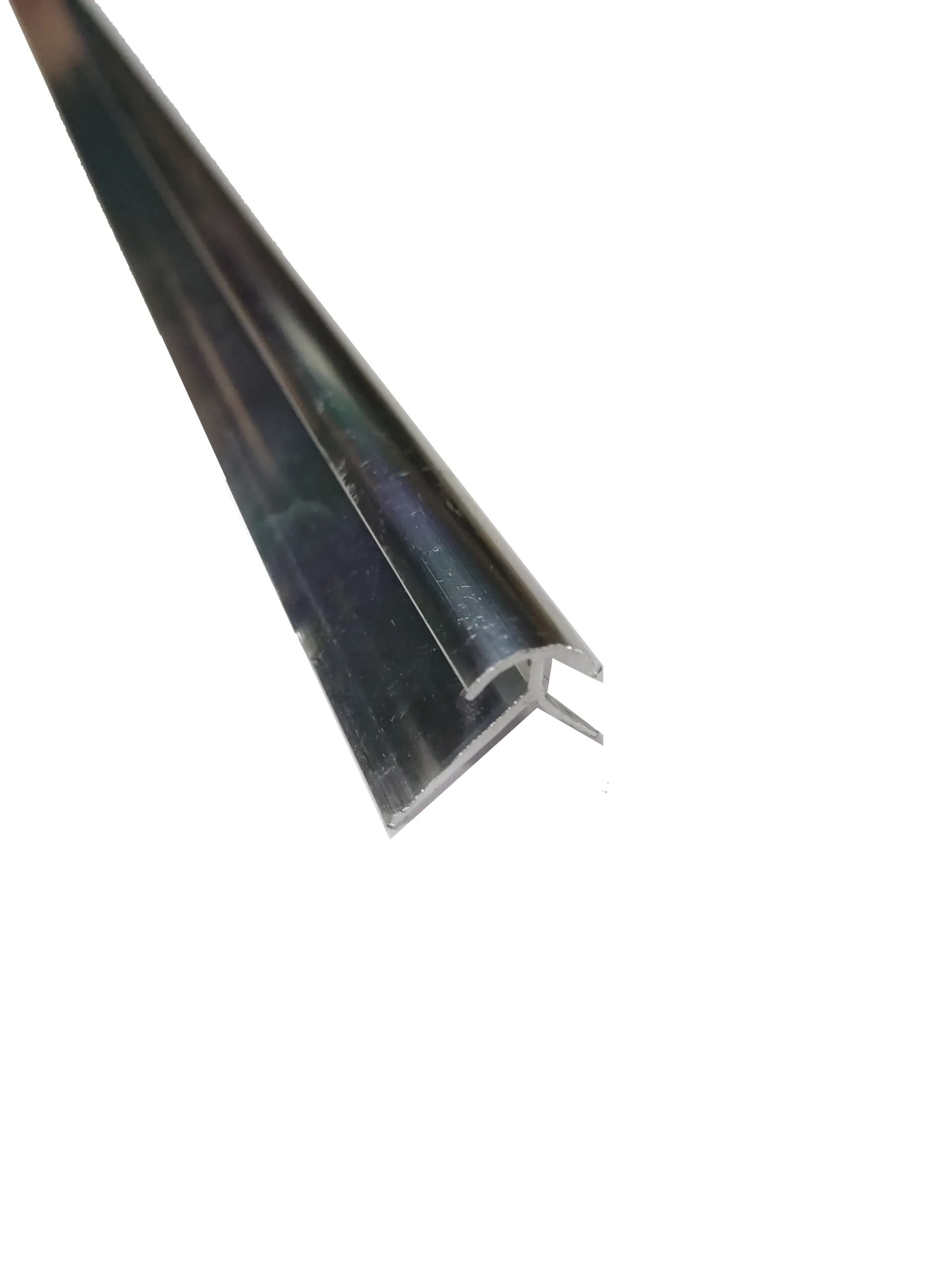 perfil esquinero exterior de metal para panel uv.