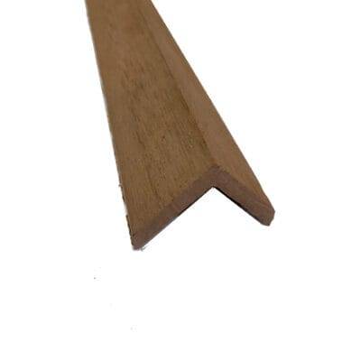 Perfil L color canela para wallpanel exterior. Revestimiento exterior.