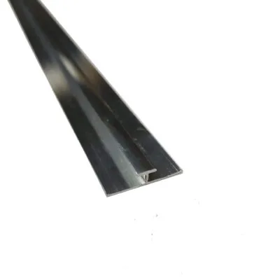 perfil union de metal para panel uv.