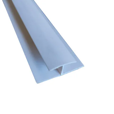 Perfil unión wallpanel bambú y cielo color Blanco.