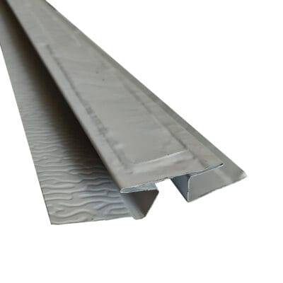 Union para siding metálico. Unión siding metal.