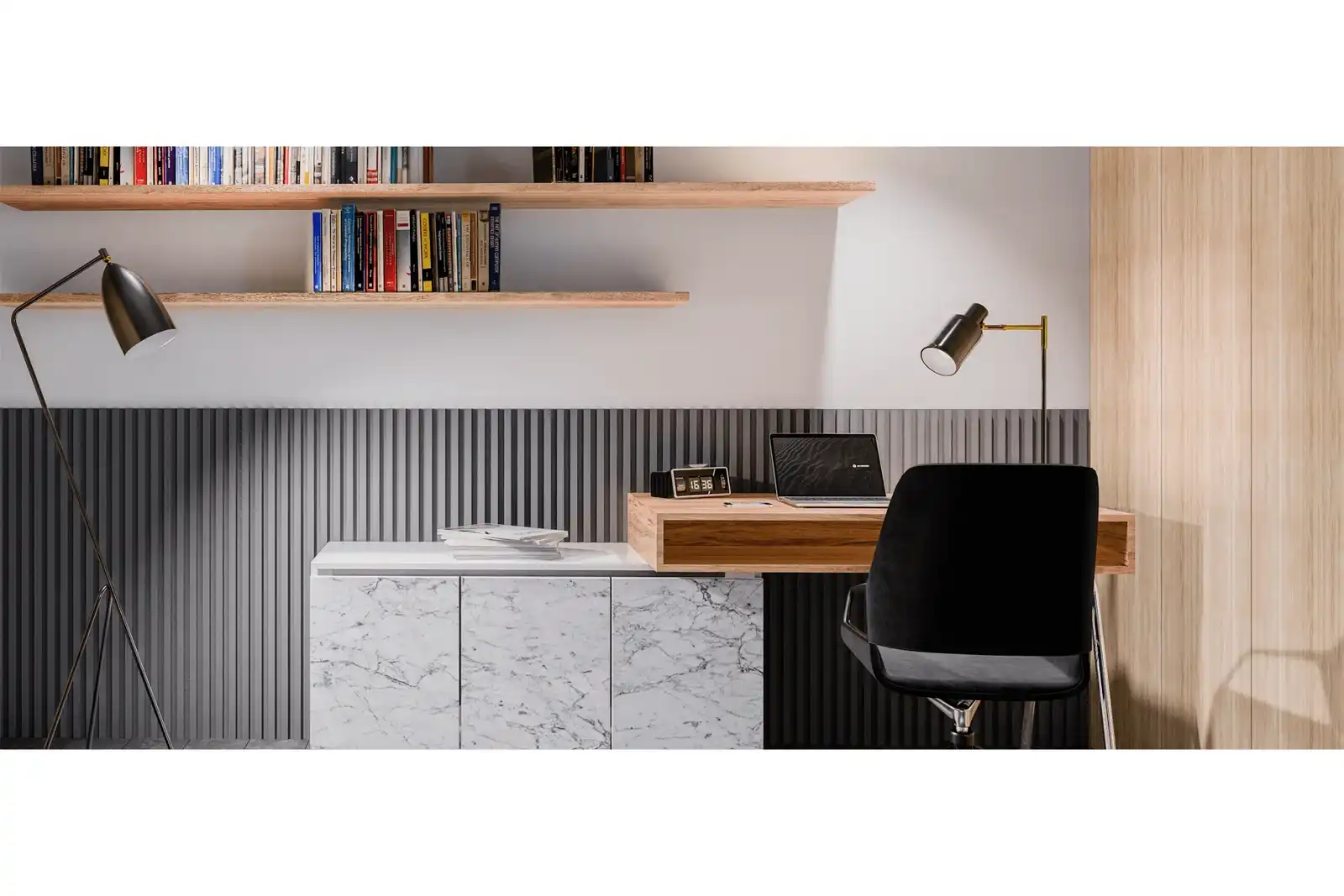 Wallpanel interior. Decoración interior.